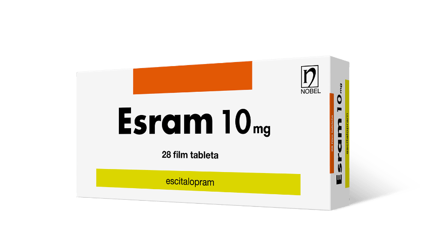 Esram 10mg 28 Film Tableta