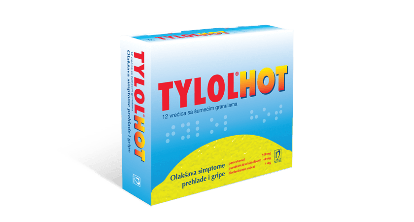 Tylol Hot D 12 Sachets