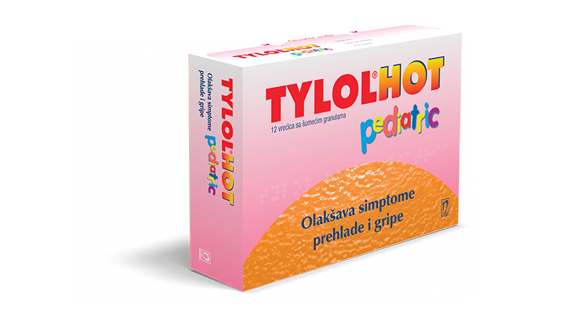 Tylol Hot Pediatric 12 Vrećica, Drugs, Our Products